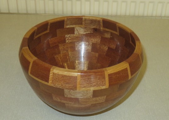 Segmented bowl by Chris Withall